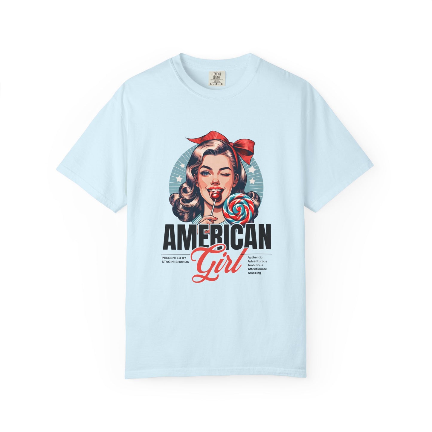 American Girl 1950s Retro Graphic T-Shirt