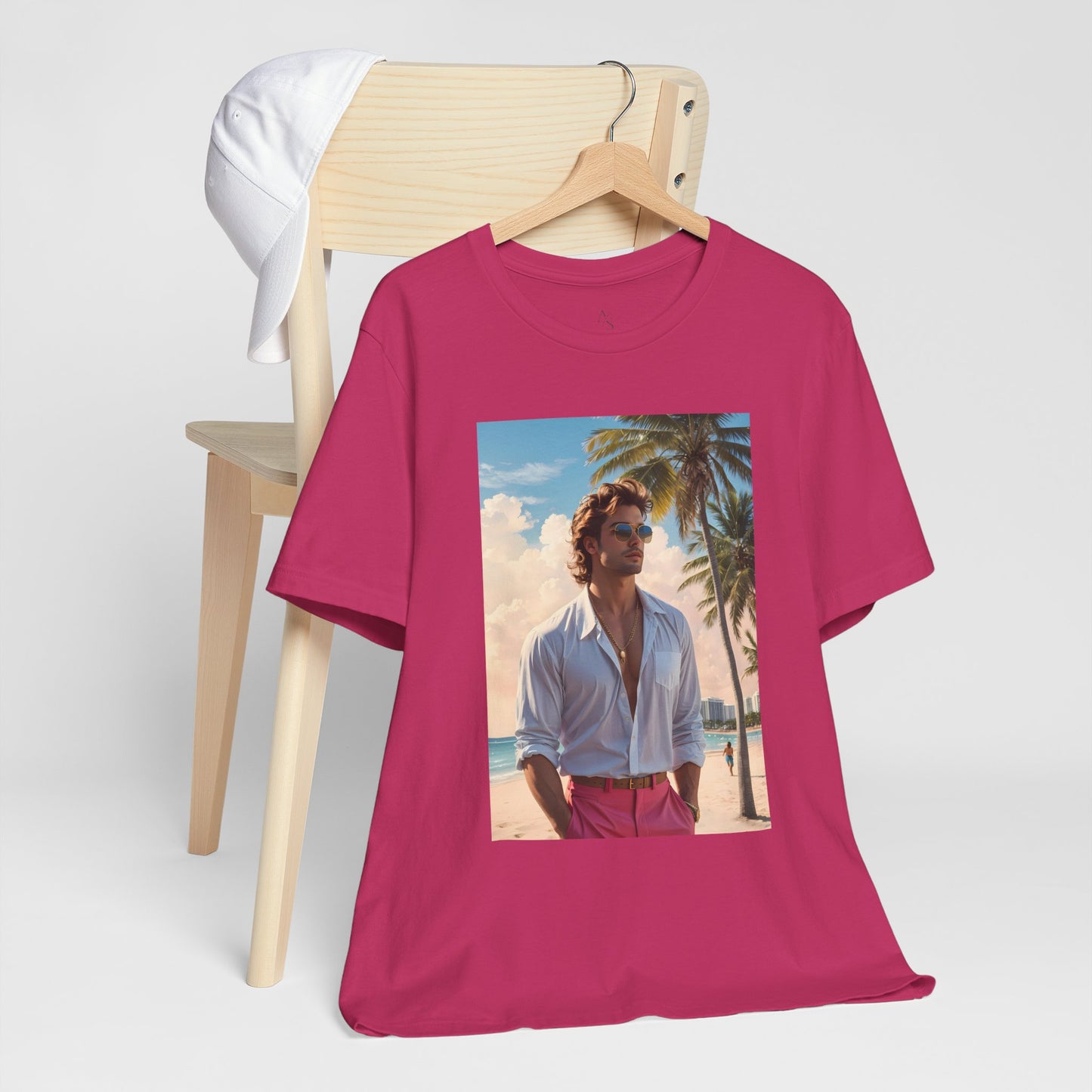 Walking On The Beach Jersey Short Sleeve Tee