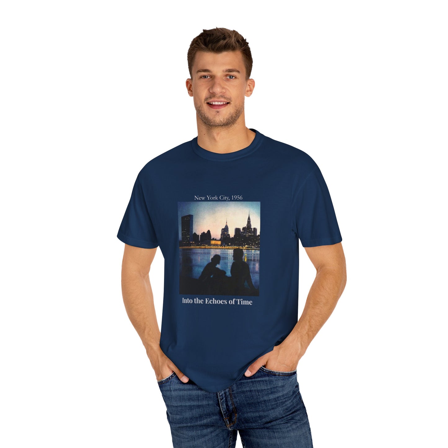New York City Manhattan Photograph 1950s Graphic T-Shirt