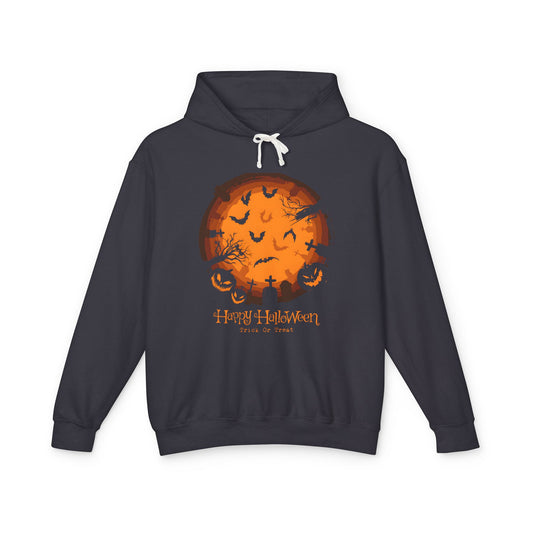 Happy Halloween Lightweight Hooded Sweatshirt