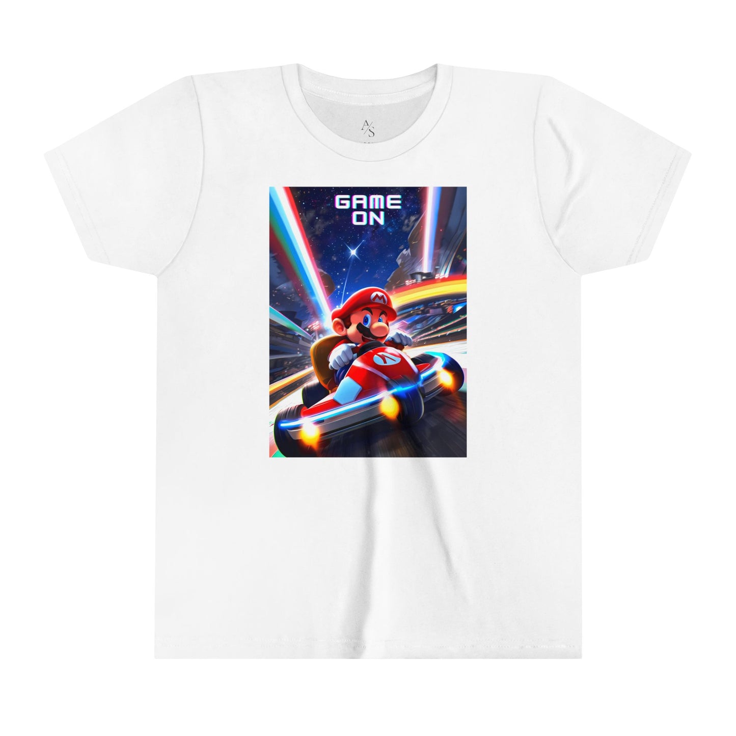 Mario Youth Short Sleeve Tee