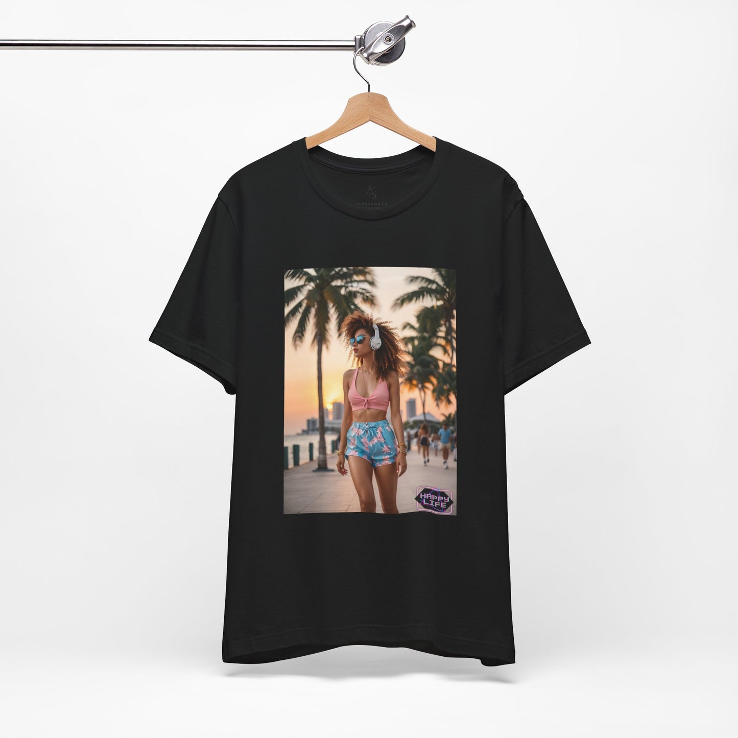 Chill Sunset Vibes Jersey Short Sleeve Tee