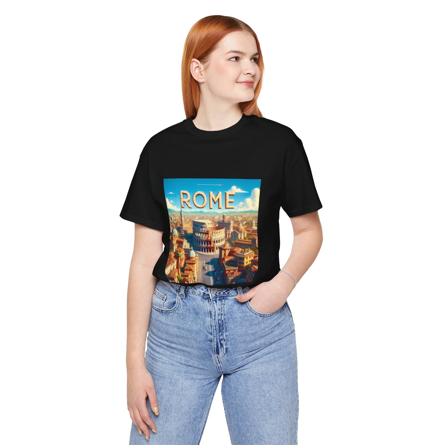 Rome Disney Pixar Style Jersey Short Sleeve Tee