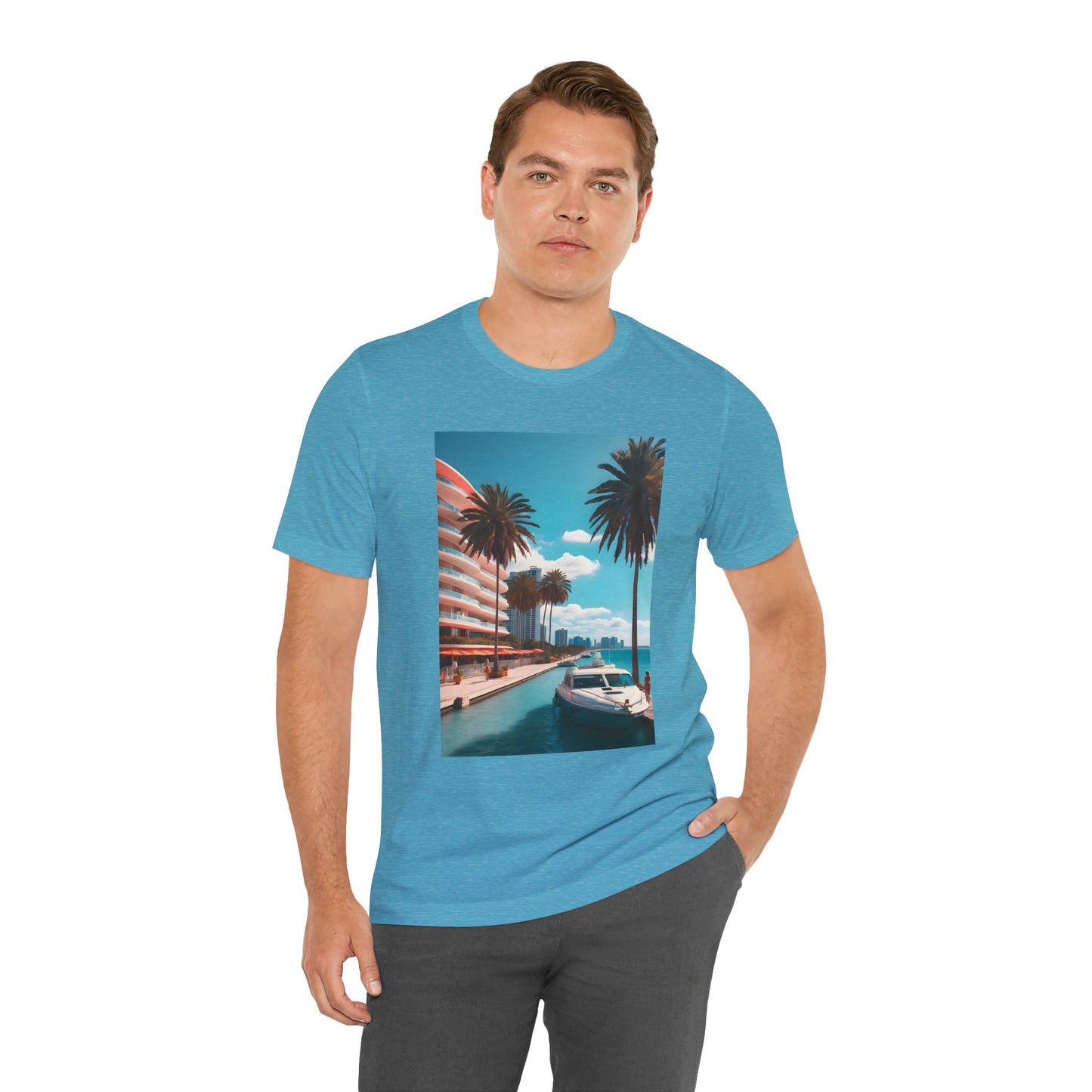 Marina Beach Jersey Short Sleeve Tee