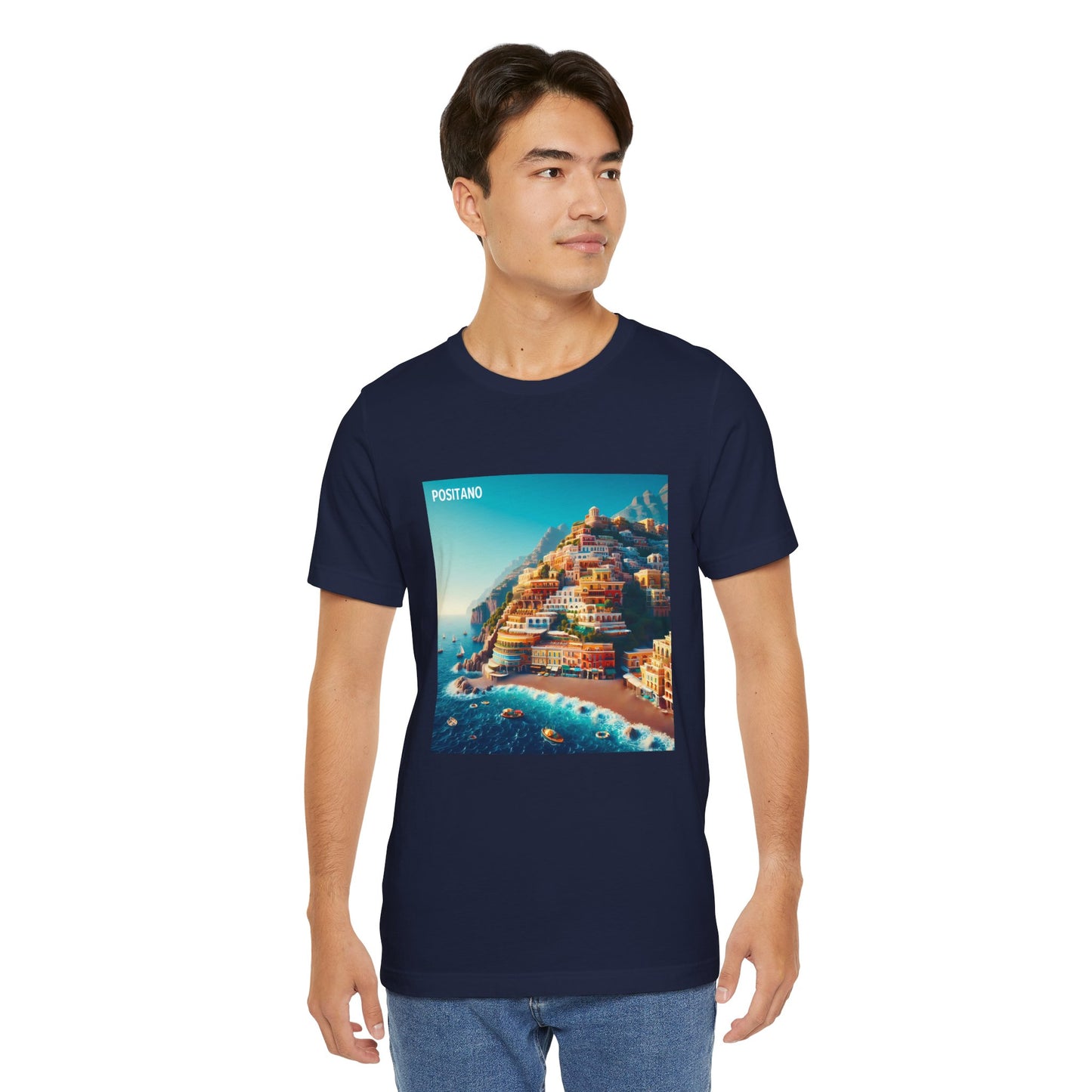 Positano Disney Pixar Style Jersey Short Sleeve Tee