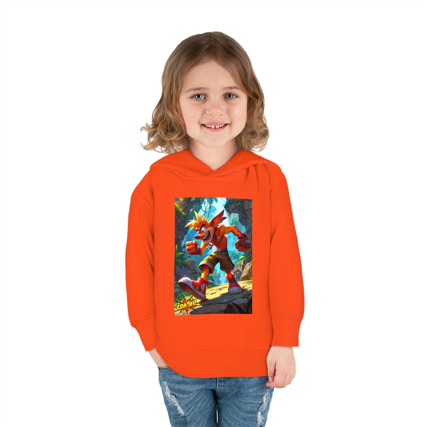 Crash Toddler Pullover Fleece Hoodie