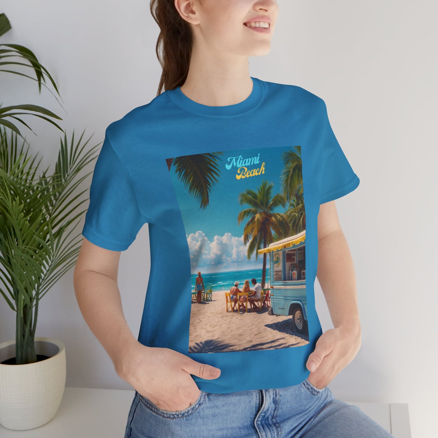 Miami Beach Retrosense Jersey Short Sleeve Tee