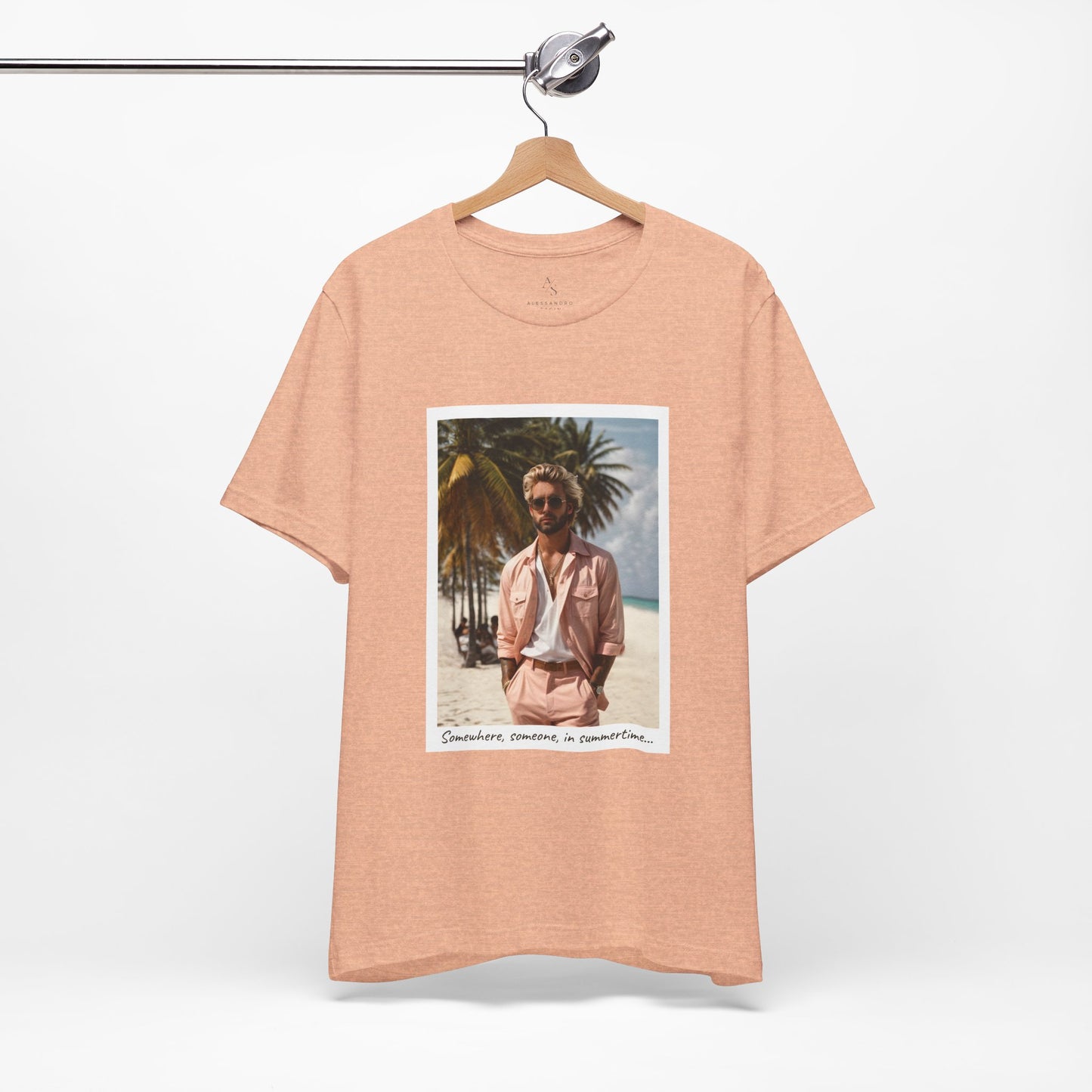 Someone In Summertime Jersey Short Sleeve Tee