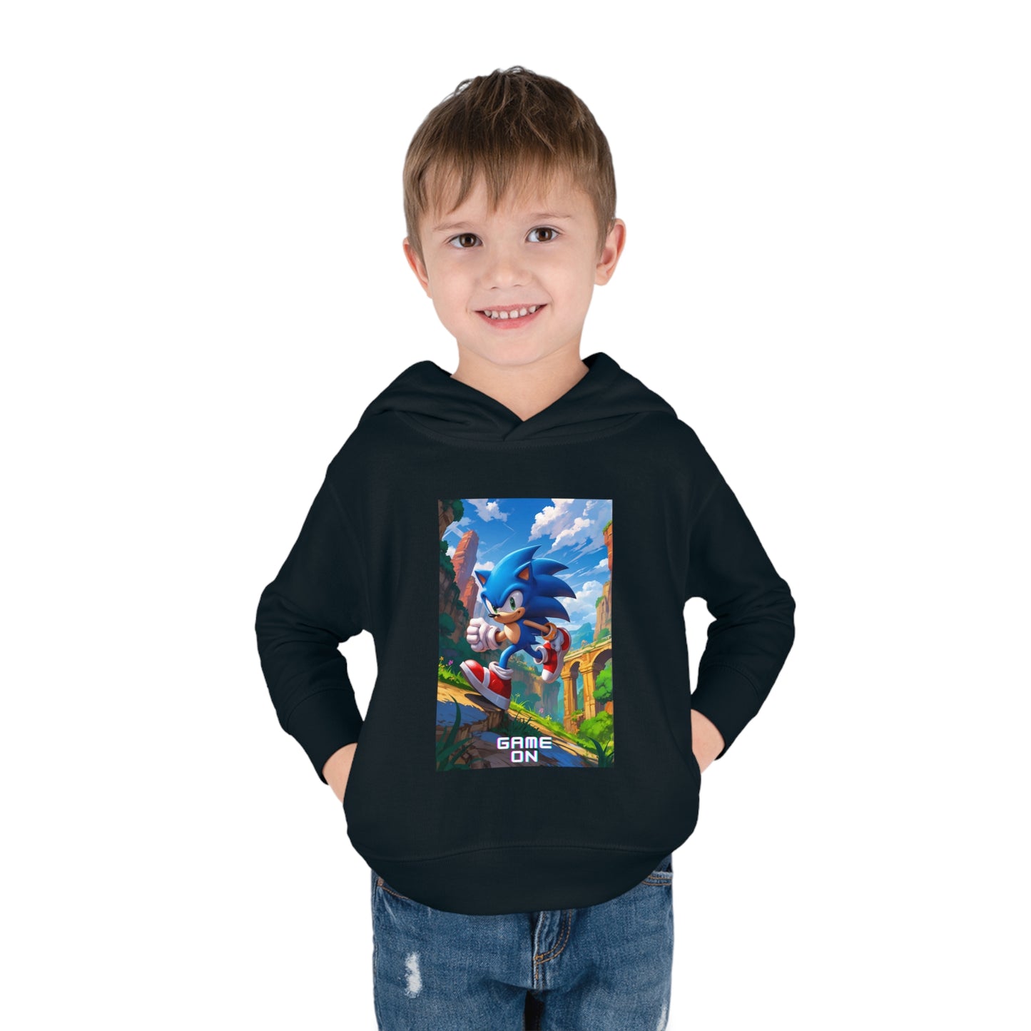 Sonic Toddler Pullover Fleece Hoodie