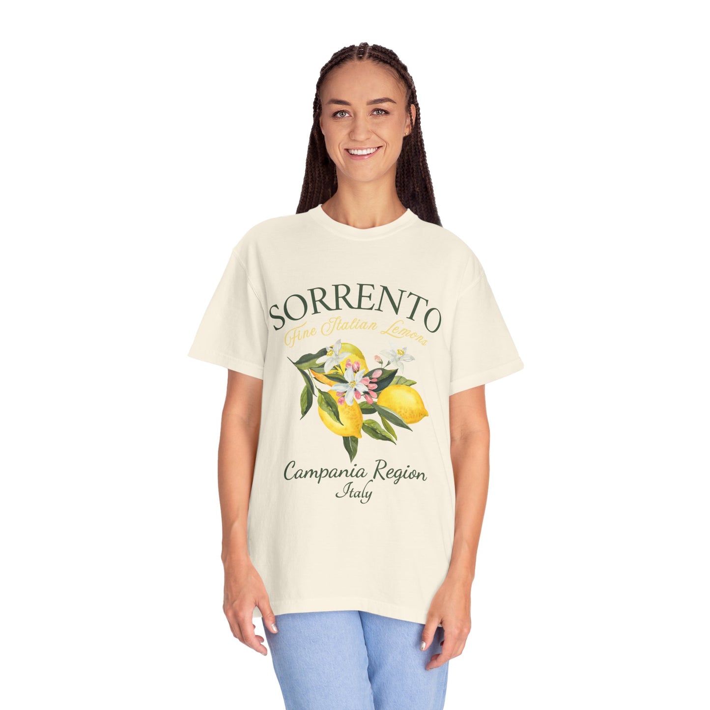 Sorrento Lemon Graphic T-Shirt - Italy Travel Tee